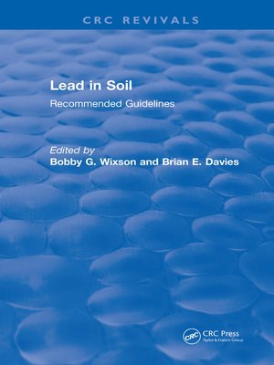 cover image of Lead in Soil
